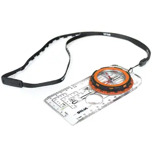 212 MAIN Silva Explorer Pro Compass, Illuminated Camping & Hiking Navigation Tool with Multiple Scales