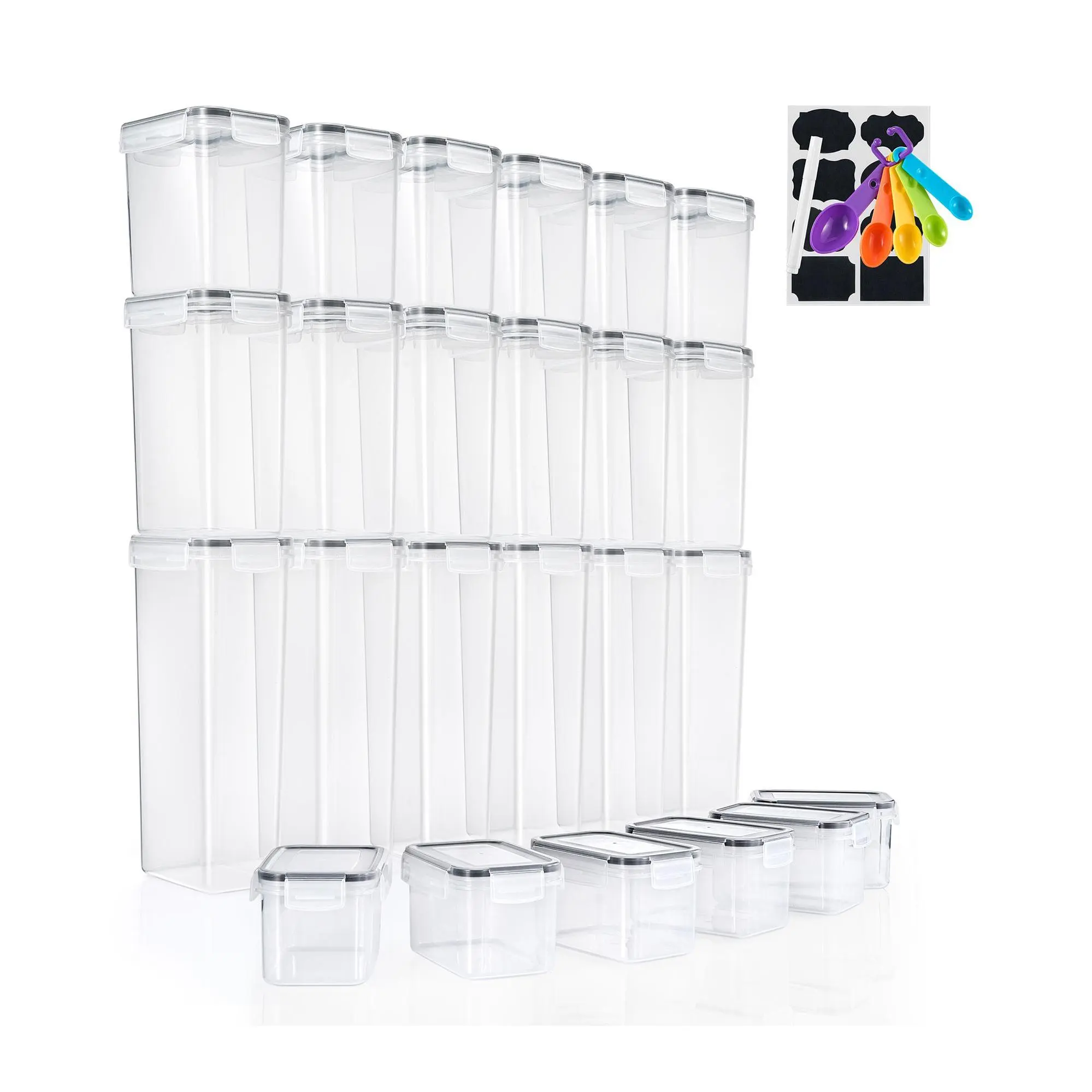 Sorbus 24 Pack Airtight Food Storage Containers