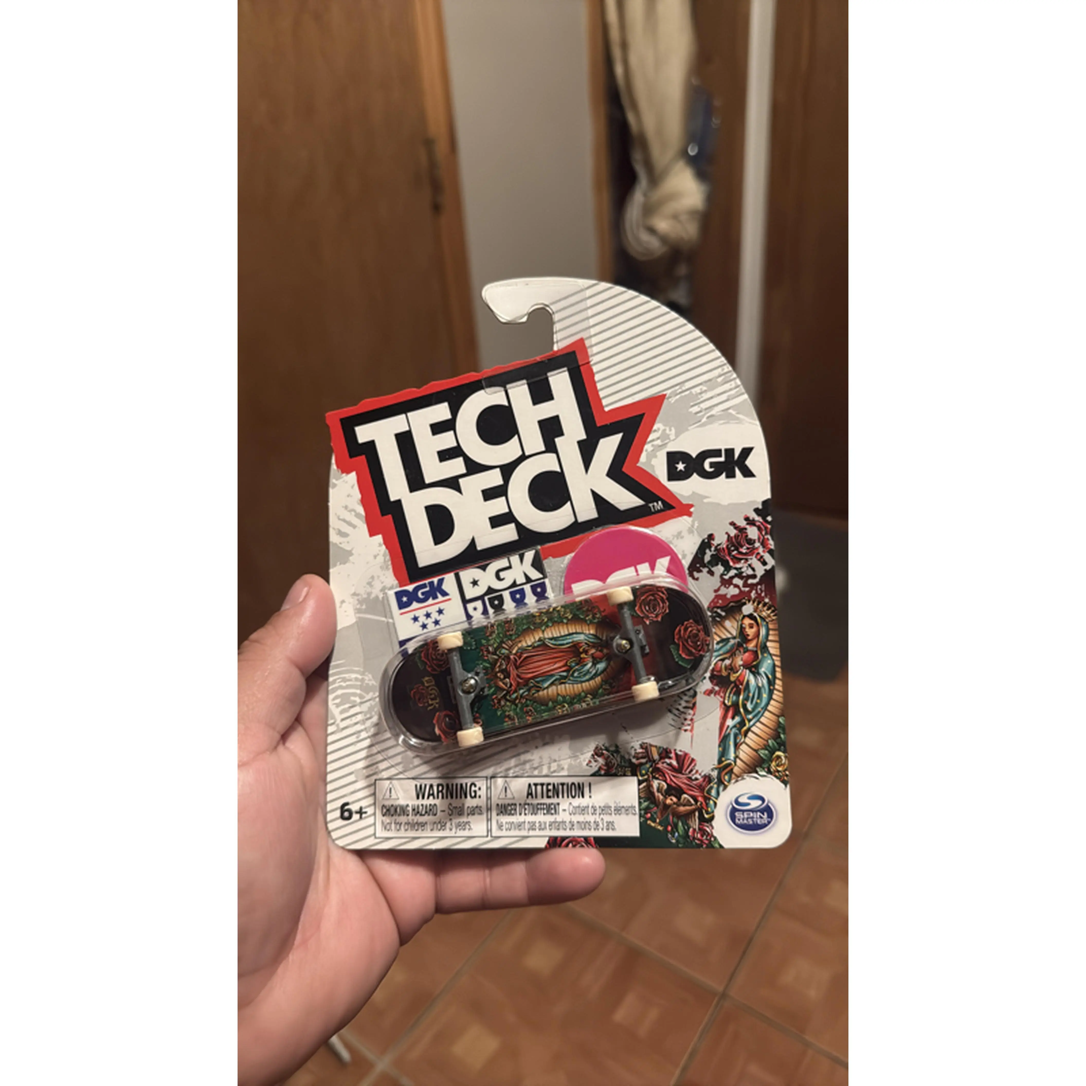 Tech Deck DGK Mini Skateboard - la Guadalupana