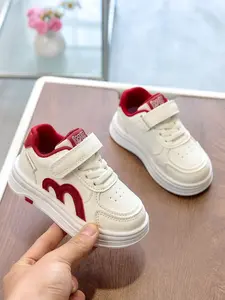 2026 Spring Three Color Heart Sneakers, Breathable Velcro Sports Shoes for Boys & Girls, Soft Non-Slip Casual Sneakers