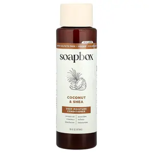 Soapbox Deep Moisture Conditioner, Coconut & Shea, 16 fl oz (473 ml)