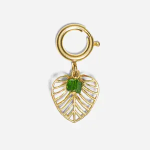 Shoe Charm Palm Green