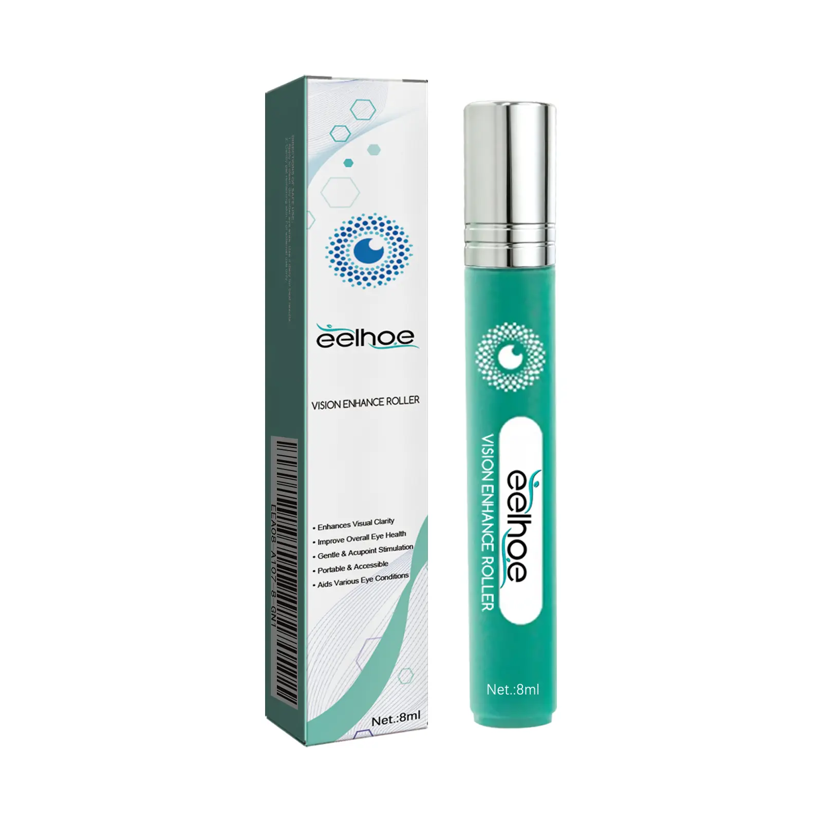 EELHOE Eye Roller Essence Liquid - Gentle Daily Portable Eye Massage Essence Balls For Comfortable Care