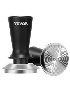 VEVOR Espresso Tamper 58mm,  Spring Loaded Coffee Tamper, 30 lbs Tamper Tool Espresso, Stainless Tamper with Non-Slip Grip