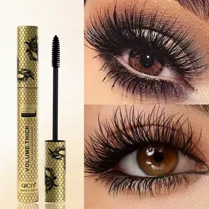 3D Lash Volumizing Mascara, Significantly Increases Length, Curl and Volume, Long-Lasting Wear, Waterproof Smudge-Proof Formula, Rich, Voluminous Lengthening Mascara, Longwear Mascara