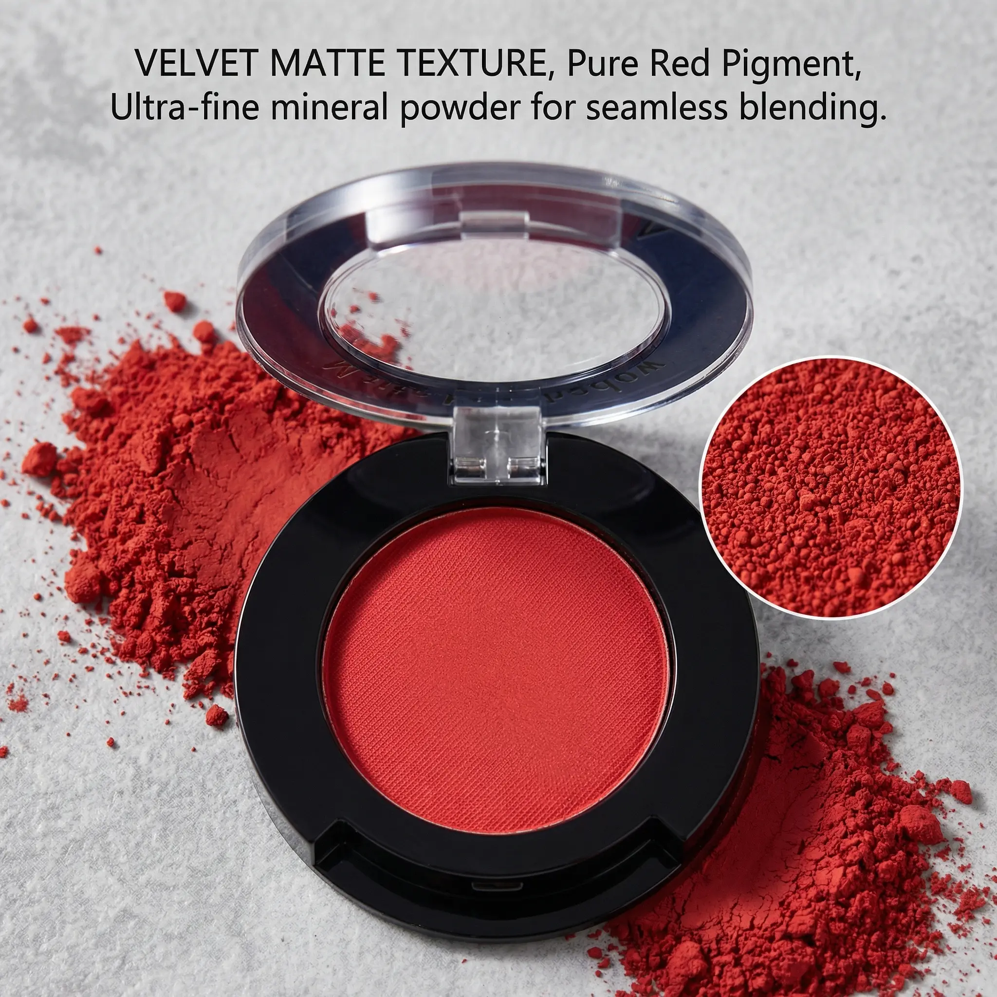 Red black Eyeshadow ShimmerFormula for Vampire & Gothic Looks | Professional Long-Lasting Wear for Halloween, Stage & Dramatic Evening Makeup !