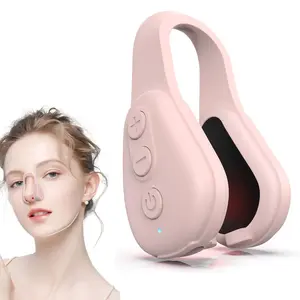 Red Light Nose Shaping Clip Unisex Nose Wing Sculptor with 6 Modes & 10 Intensity Levels Improves Nose Bridge Shape Ideal Gift for Friends
