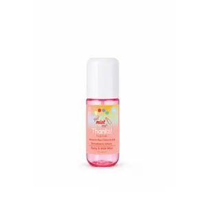 Thanks! Naturals Body & Hair Mist Vegan Hydrating Spray with Aloe Vera Hyaluronic Acid & Botanical Extracts Lightweight Refreshing Fragrance Self Care Essential 1.35 oz