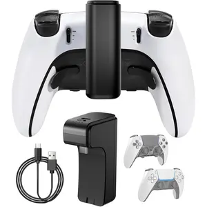 Ps-5 Controller  Charger- Portable  for DualSense,3500mAh, +15 Hours of  Life,Play While &USB-C for Ps-5 Accessories,Black