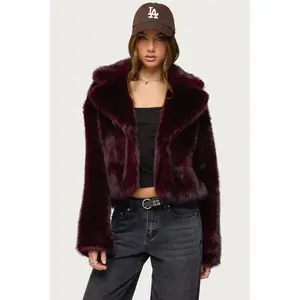 Kamilah Oversized Faux Fur Coat