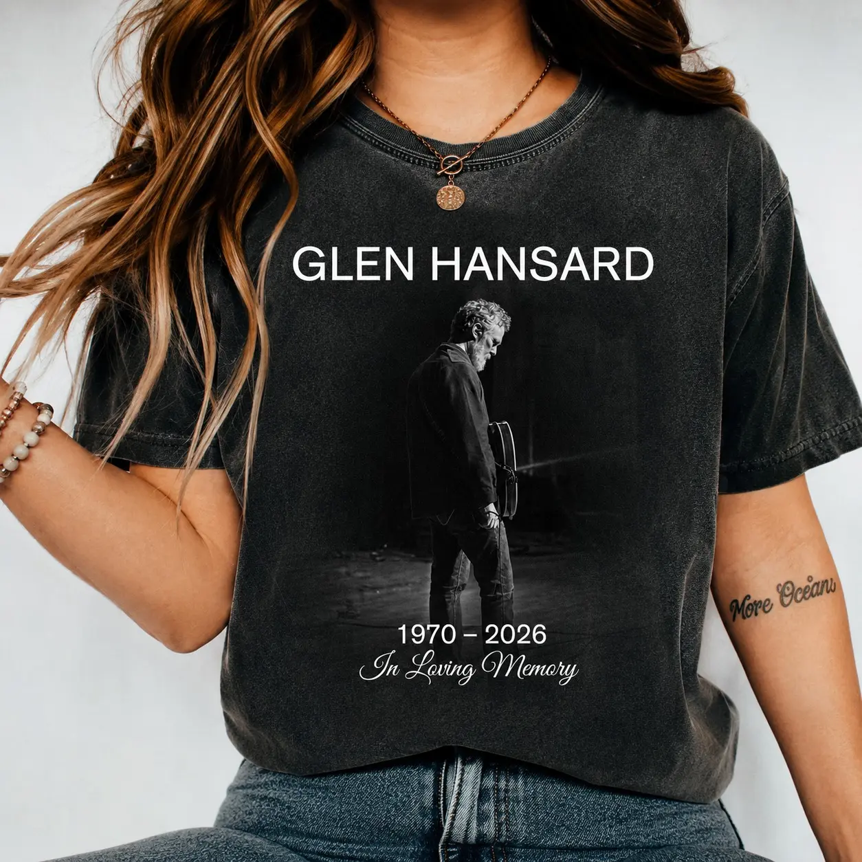 Glen Hansard Tribute Shirt Vintage Music Graphic Tee Unisex Gildan Comfort Colors Sweatshirt Hoodie Gift for Music Fans