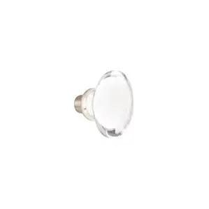 Emtek 8531HT Dummy , Quincy Rosette , Hampton Crystal Knob