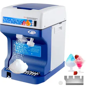 VEVOR 110V Electric Shaved Ice Machine 250W Snow Cone Maker Tabletop with Adjustable Ice Texture, TikTokShopBlackFriday, Ice Shaving Machine 265LBs/hr for Home and Commerical Use