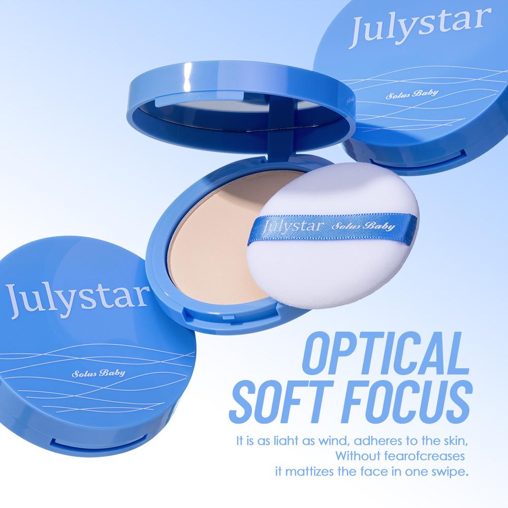 Long-Lasting Oil Control Concealer Powder, Waterproof Lightweight Natural Makeup Finish, Covers Facial Imperfections and Blemishes, Setting Powder for Flawless Look, Ideal for Daily Wear and On-the-Go Touch-Ups