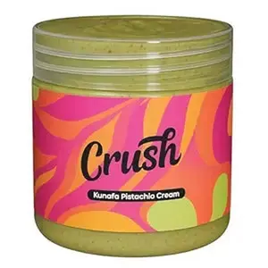Crush Dubai Style Pistachio Kunafa Cream Spread 200g - Authentic Crunchy Flavor for Dessert Creations & Gifts Ready-to-Use for Easy Social Media Viral Treats - Chocolate