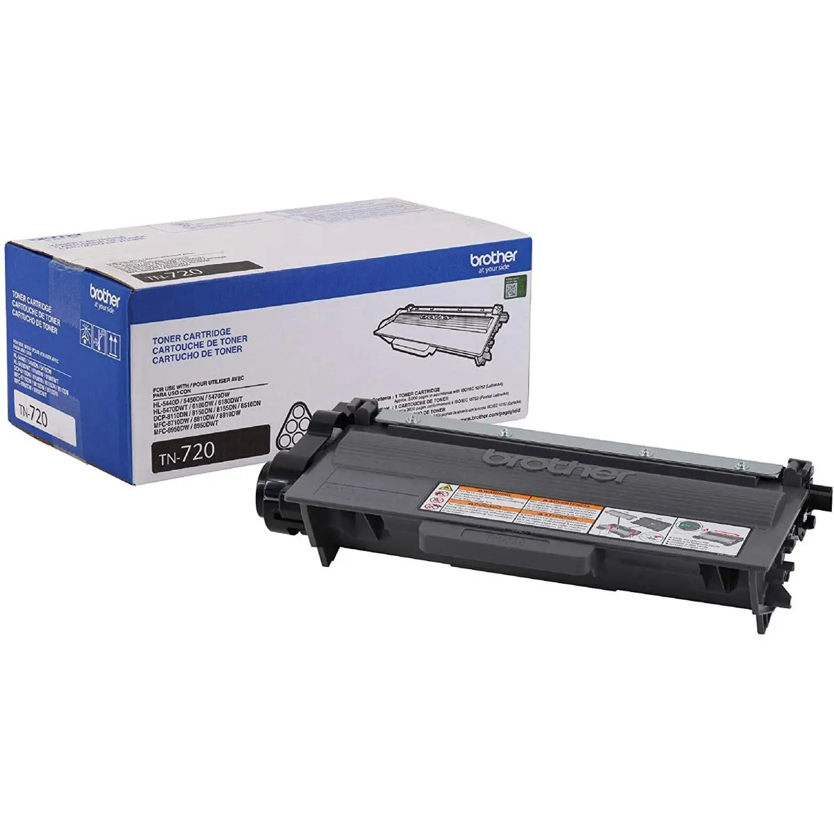 Brother TN720 Standard Yield Toner Cartridge - 3,000 Page Yield, Ideal for Office Users