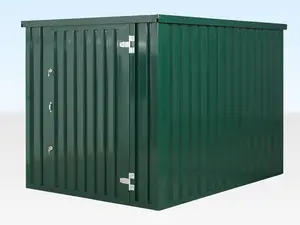 PORTABLE STORAGE CONTAINER-METAL SECURE SHED