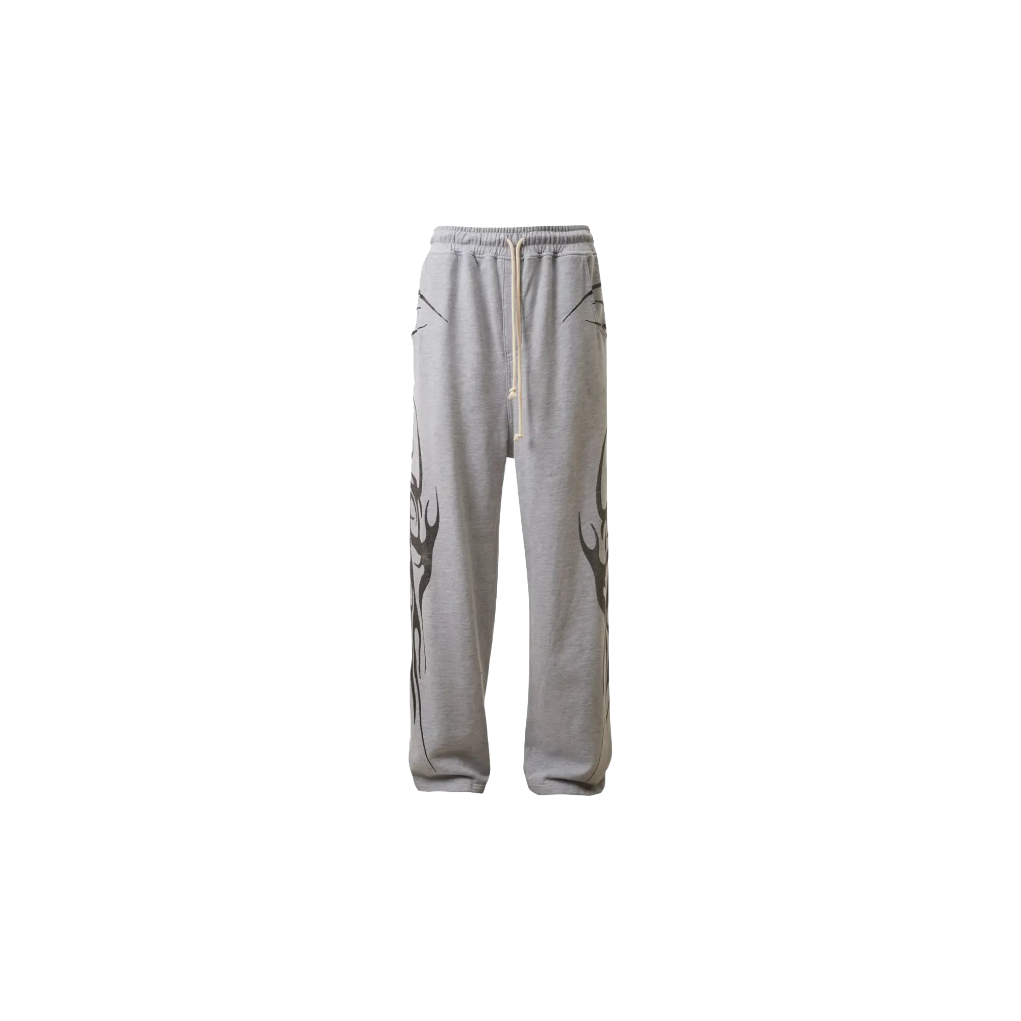 Tribal Flame Sweatpants "Grey" HSR267