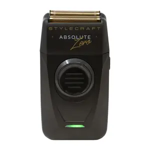 StyleCraft Absolute Zero Shaver - Professional Double Foil Cordless Shaver with Rotary Motor  Lightweight