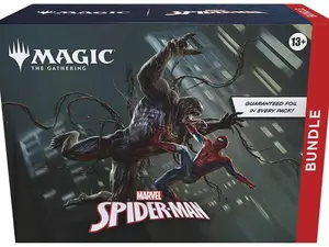 Magic: The Gathering Spider-Man Bundle - Marvel Themed Products with Guaranteed Foil in Every Pack for Fans of Spider-Man and Magic: The Gathering