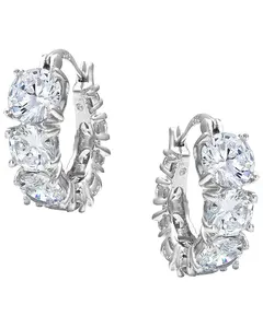 Montana Silversmiths Women's Women'S Sliding Brilliance Hoop Earrings - Er4193