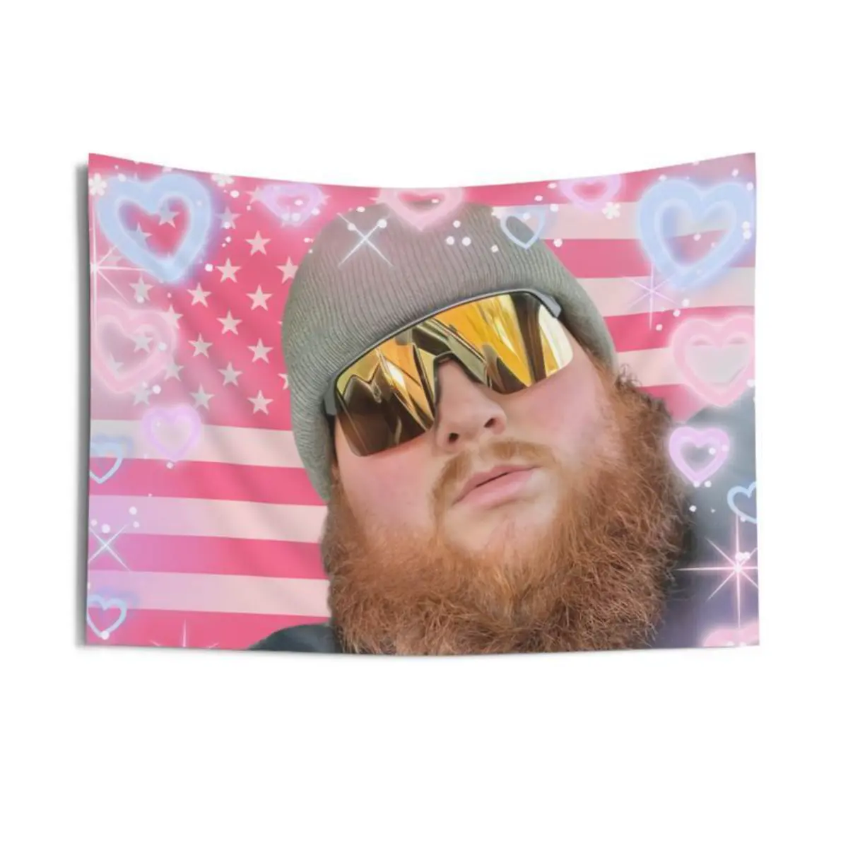 CaseOh American Flag Wall Tapestry/ Wall decor/twitch streamer/ video gamer/fashion icon - USA Flag Tapestry for Wall hanging, father's day gifts,gifts boyfriend,gifts for girl adults,gifts under 100 dollars,cheap stuff for your room,Tree Retro Decor
