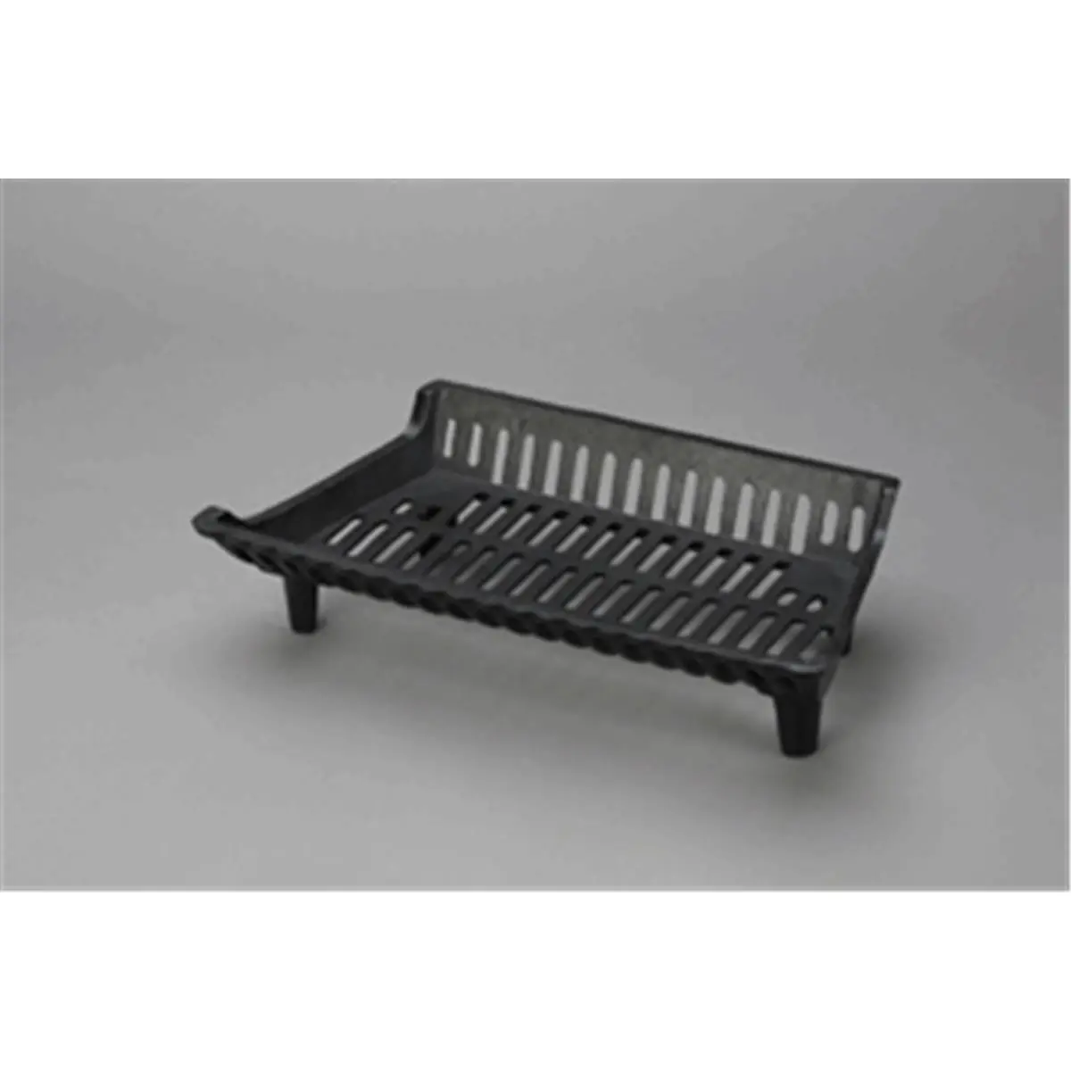 212 MAIN HY-C G17 G Series Franklin-Style Cast Iron Grate, 17x12.5in Flat Bottom, for Fireplace Use