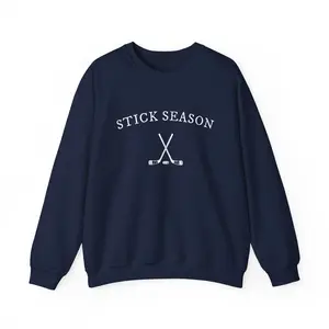 Stick Szn Hockey Crewneck, Hockey, Hockey Sweatshirt, Crewneck Sweatshirt