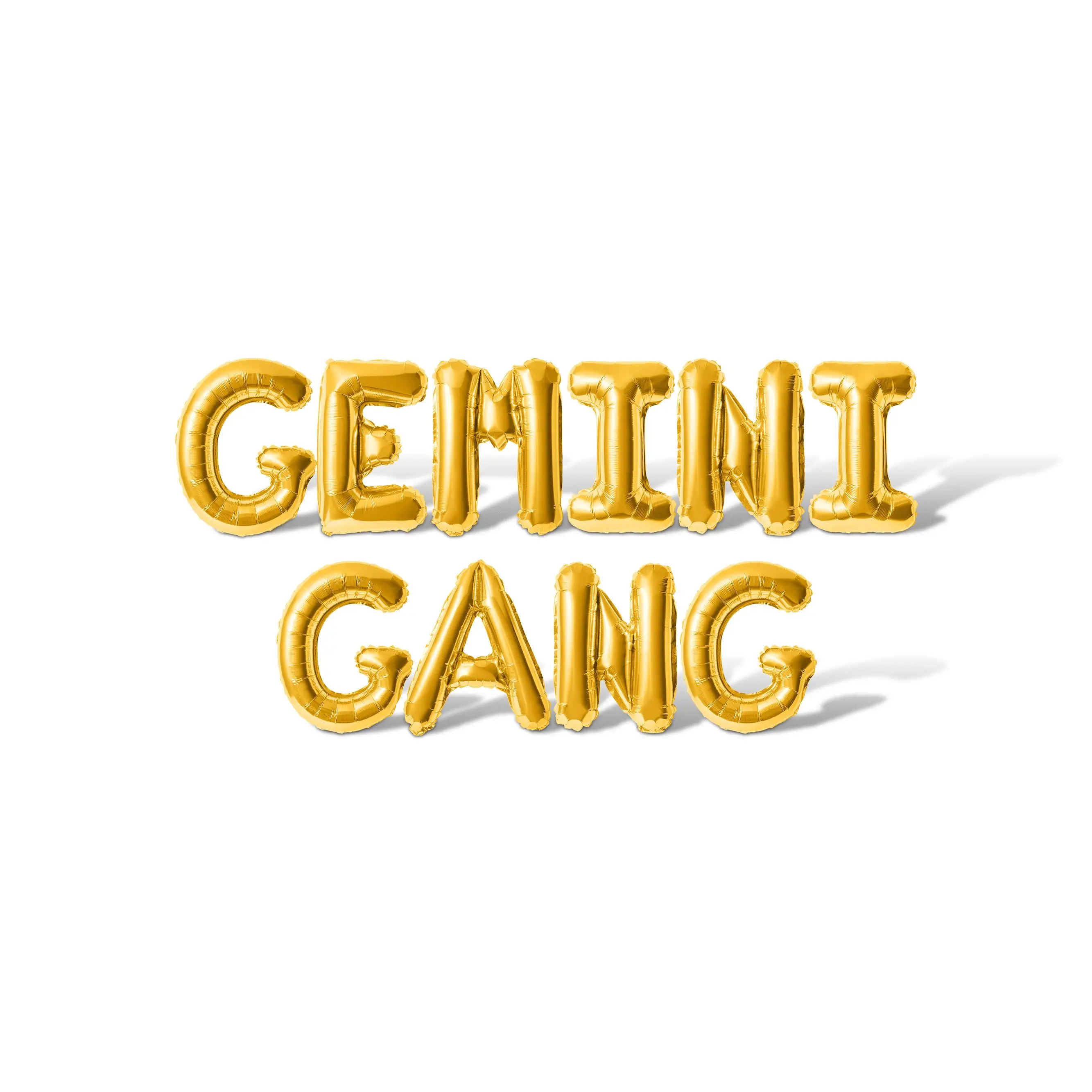 Letter Balloons - GEMINI GANG 16" Inch Alphabet Letters Foil Mylar Balloon Birthday Party Banner