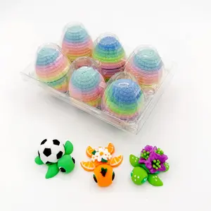 6-Pack Small Mystery Baby Turtle Eggs - Fully Articulated and Colored
