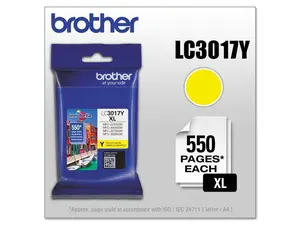Brother LC3017Y High Yield Innobella Ink Cartridge - Yellow