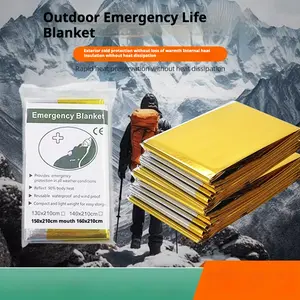 First aid blanket Emergency life-saving sunscreen blanket Cold insulation blanket Marathon camping Outdoor earthquake survival reflective emergency blanket