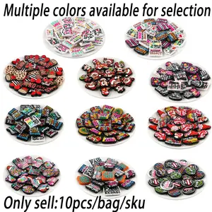 Silicone Beads Kit, 10pcs/set DIY Beads for Keychain Necklace Bracelet, DIY Beading Accessories, Beaded Set, DIY Craft Embellishments, DIY Jewelry Making Supplies for Women & Girls