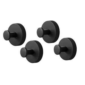 Heavy Duty No Drill Suction Cup Hooks Strong Adsorption Wall Mount Towel Hanger Multifunctional Hooks For Bathroom Kitchen Glass Mirror Storage-MM1