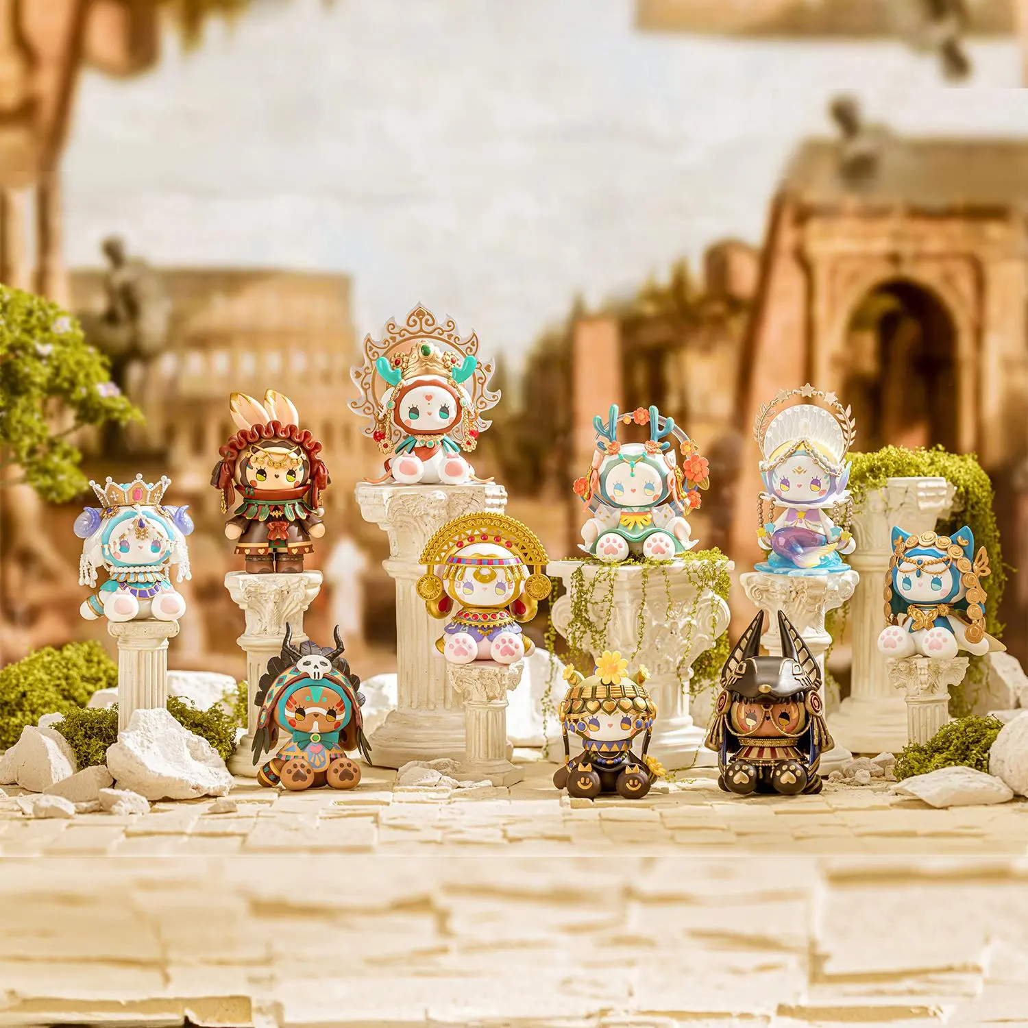 Lucky Emma Time's River Mystery Box Series Blind Bag Random Surprise Set New Collectible Figurine Toy Gift, Creative Display Piece for Fans & Collectors, Collectible Blind Pack