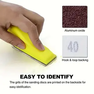 Mini Detail Sanding Tool Set, 36/141/211 Pieces, Manual Sandpaper Blocks, Compact for Small Spaces, Dry/wet Use, Wood Sanding