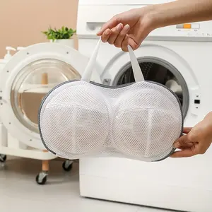 Breast Cancer Awareness Bra Washing Bag, Dedicated Breast Cancer Support Laundry Bags, Essential Care for Affected Individuals, Mesh Laundry Bag