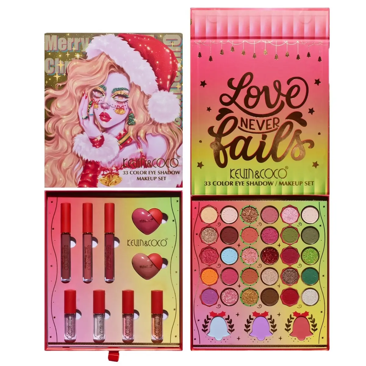 Merry Christmas Makeup Set