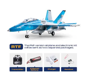 FMS EDF Jet 64mm F/A-18 Hornet PNP （PNP = plane only）