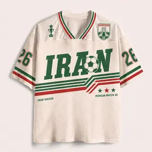 Iran Soccer Jersey, Retro Team Melli Shirt, Iranian Football Fan Gift, Persian Match Tee