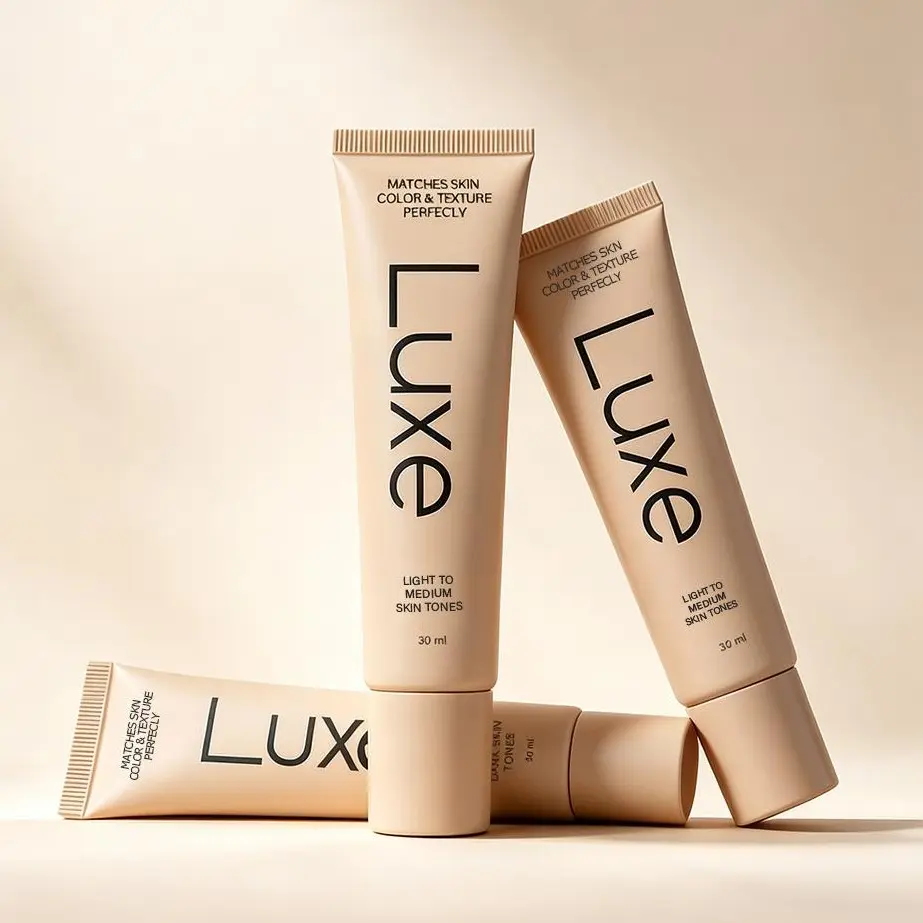 Luxe Self-Adjusting Color-Changing Foundation for Light-to-Medium Skin Tones, Lightweight Moisturizing Buildable Coverage, Natural Dewy Flawless Finish, Seamless Blend Long-Lasting Hydrating Makeup Base Concealer