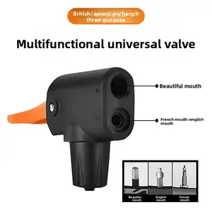 Bicycle Pump Adapter, Us/uk/french Valve Converter, Inflation Head Connector, Cycling Accessories, Bike Tire Pump Parts