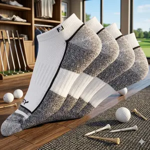 Step up your game with FootJoy Men's ProDry Low Cut Socks. Advanced moisture-wicking technology keeps your feet dry and comfy all day