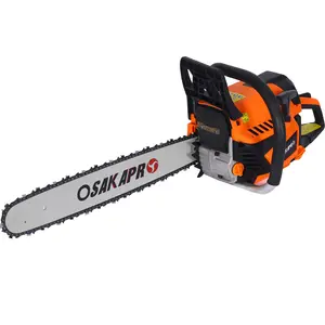 Hardware 20-Inch 58cc Professional Top Handle Gas Chainsaw 2-Cycle EPA Certified for Tree Cutting, Firewood & Landscaping Anti-Vibration & Easy Start System