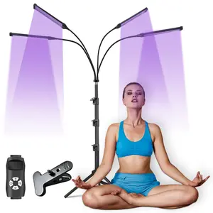Tanning Lamp Thearpy Light for Home Use with Adjustable Stand Purple Light for Indoor Model: Various Continuous Lighting Kit