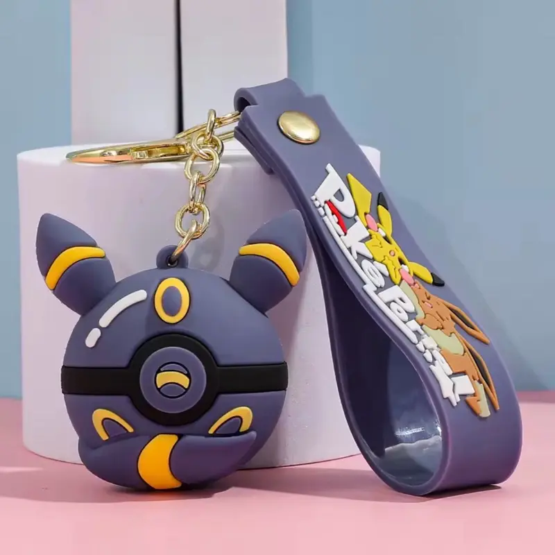 Eevee Pokeballs Pokemon Keychains - Umbreon