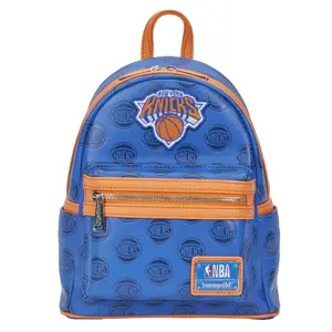 Loungefly NBA NY Knicks Debossed Logo Mini Backpack