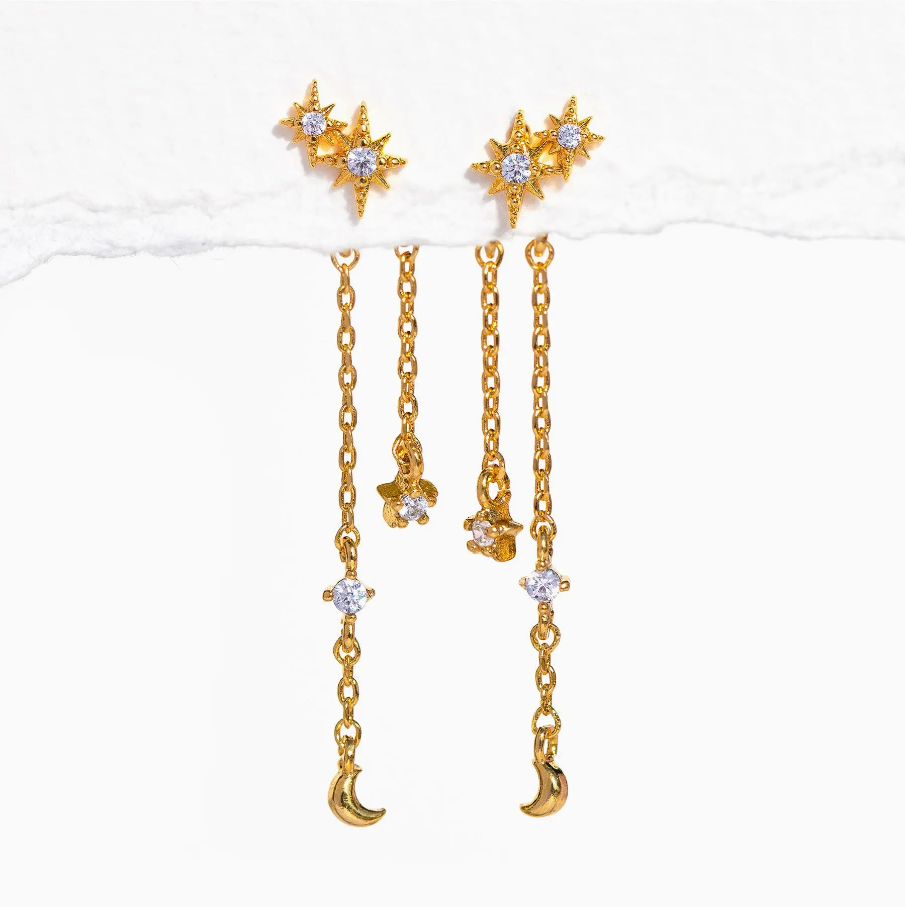 Starry Night Dangle Earrings