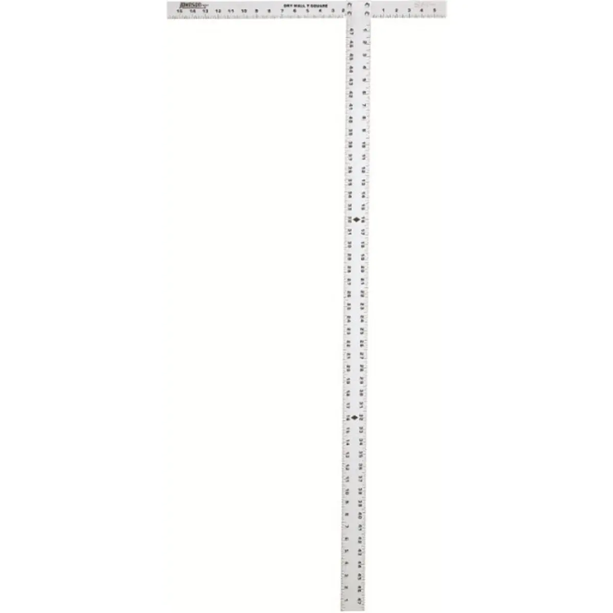 212 MAIN 48 In. Aluminum Drywall T-Square Measuring Instrument, Rivet-Assembled Metal Ruler with Permanent Bond for Office & School Supplies (All Seasons Use), Rivet Assembly