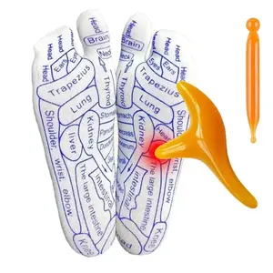Acupressure Reflexology Socks Cotton Polyester Blend For Foot Massage And Physiotherapy Relief To Relieve Tired Feet